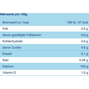 Produktbild für Milch MinusL H-Proteinmilch, Fettgehalt 0,9%