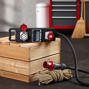 Produktbild für CEE-Stromverteiler as-Schwabe 60807 S20+, mobil, für außen