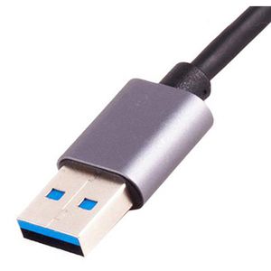 Produktbild für USB-Hub S-Conn 13-50001, silber
