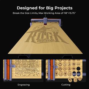 Produktbild für Graviermaschine Ortur F10 40W, 480 x 3000mm