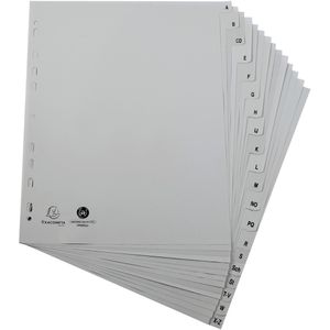 Produktbild für Register Exacompta 1920B, A4 Überbreite, A-Z