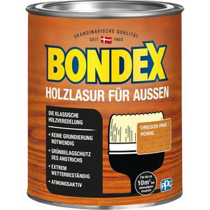 Produktbild für Holzlasur Bondex 0,75l
