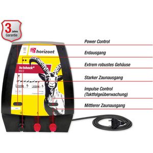 Produktbild für Weidezaungerät Horizont hotshock N500, 10614