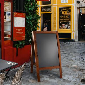 Produktbild für Kreidetafel Böttcher-AG Outdoor, schwarz