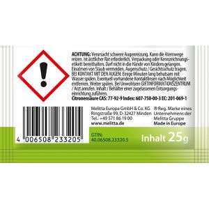 Produktbild für Entkalker Melitta Anti Calc Bio Powder