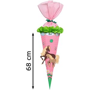 Produktbild für Schultüte Ursus 9850031, Pferde