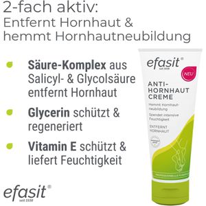 Produktbild für Hornhautentferner efasit Anti-Hornhaut Creme