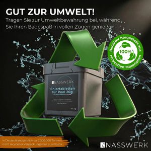 Produktbild für Chlor NASSWERK organisch, schnelllösliche Mini Chlortabletten