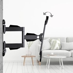 Produktbild für TV-Wandhalterung Hama 220836 Fullmotion, bis 45 kg