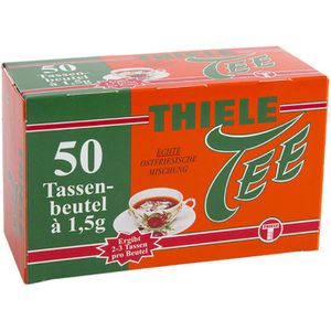 Thiele Tee, ostfriesische Mischung, 50 Teebeutel, 75g