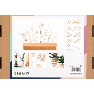 Produktbild für Bastelset Folia 938 Kreativ Box Wood