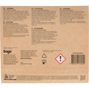 Produktbild für Kaffeemaschinenreiniger Sage Appliances SCC202NEU0ZEU1