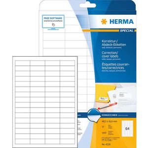 Universaletiketten Herma 4226 Special, weiß