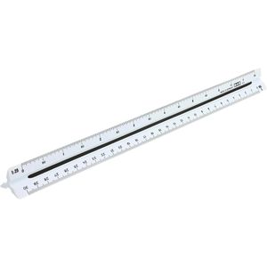 Produktbild für Dreikantmaßstab M+R 716310090 Kunststoff, 30cm