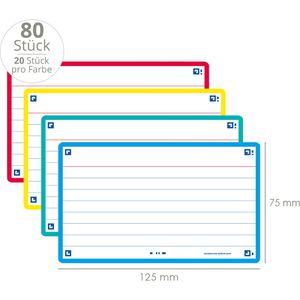 Produktbild für Karteikarten Oxford Flash 2.0, 400137329, A7+