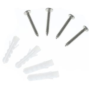 Produktbild für Briefkasten Alco 8602, silber, aus Stahl