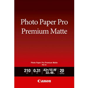 Produktbild für Fotopapier Canon PM-101 Premium, für Inkjet, A3+
