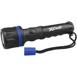Produktbild für Taschenlampe XCell Rubber 2AA, LED, mit Batterie