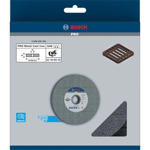 Produktbild für Schleifscheibe Bosch PRO Metal, 2608600106