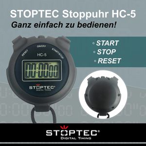 Produktbild für Stoppuhr Stoptec HC-5, digital
