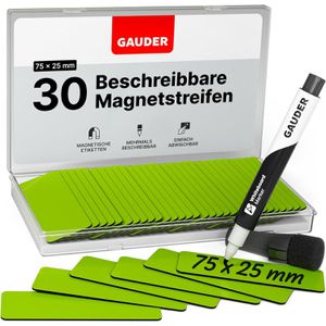 Magnetschilder Gauder ME-75x25, grün