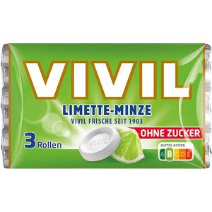 Kräuterbonbons Vivil Limette-Minze