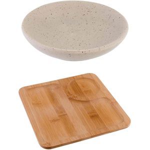 Produktbild für Badaccessoires-Set Axentia Avignon, 5-teilig