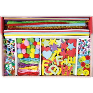 Produktbild für Bastelset Lena 42714 Bastelkoffer, pink