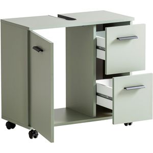 Produktbild für Waschbeckenunterschrank Schildmeyer Palermo 157636, mit Rollen
