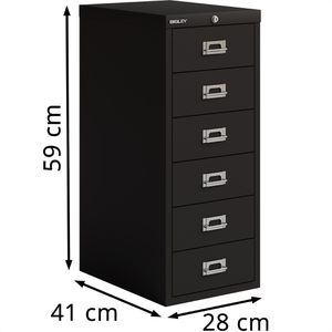 Produktbild für Schubladenschrank Bisley MultiDrawer, aus Metall
