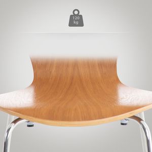 Produktbild für Besucherstuhl CLP Calisto, 1817115104, stapelbar