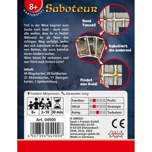 Produktbild für Kartenspiel Amigo 4900, Saboteur