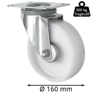 Produktbild für Schwerlastrolle CASCOO Serie N0N0, Lenkrolle