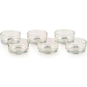 Produktbild für Teelichthalter pajoma Lira, transparent