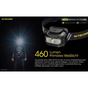 Produktbild für Stirnlampe Nitecore NU35 DP LED, wiederaufladbar