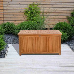 Produktbild für Gartenbox CLP Odessa, aus Teakholz