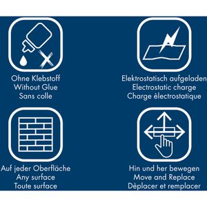 Produktbild für Haftnotizen AdPads Rainbow Edition, bunt