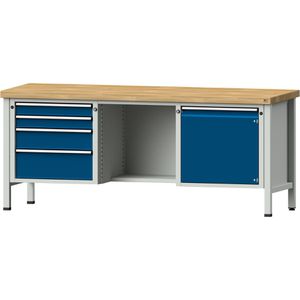 Produktbild für Werkbank ANKE Modell 351 V, 301.180, blau