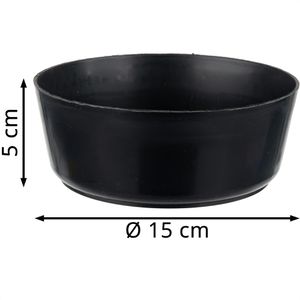 Produktbild für Gipsbecher Schuller Pan Soft, schwarz