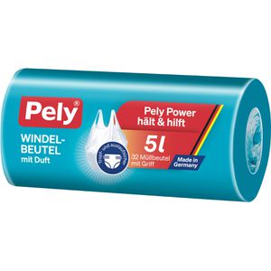 Müllbeutel Pely 5 Liter, Windelbeutel