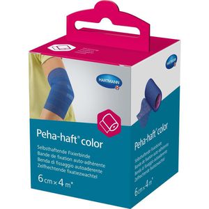 Produktbild für Fixierbinden Hartmann Peha-Haft Color, blau