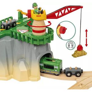 Produktbild für Spielzeugeisenbahn BRIO World Gebirgs-Frachten Set