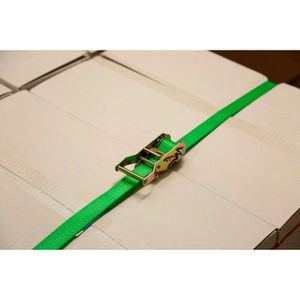 Produktbild für Spanngurt Kerbl 37136, grün, mit Ratsche