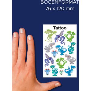Produktbild für Temporäre-Tattoos Zweckform Z-Design 56751, farbig