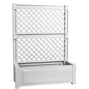 Pflanzkasten KHW Czardas 47001 weiß