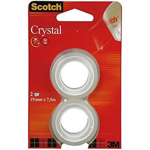 Klebeband Scotch Crystal Clear Tape, 19mm x 7,5m