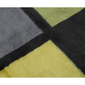 Produktbild für Kuscheldecke Gözze Antigua Cashmere Feeling, grün/grau/weiß
