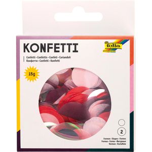 Konfetti Folia 45204, Pink Party, aus Seidenpapier