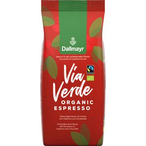 Produktbild für Kaffee Dallmayr Via Verde Espresso, BIO