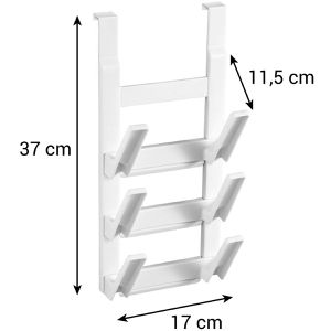 Produktbild für Topfdeckelhalter Tescoma FlexiSPACE weiß, aus Kunststoff